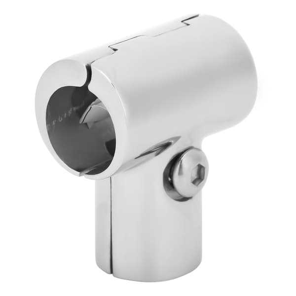T-kobling i rustfritt stål 3-veis rørforbindelse rørfittings for båt 22mm/0.9in