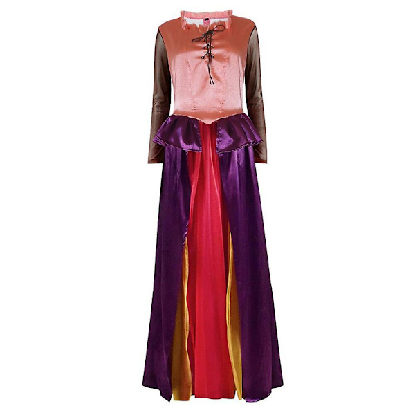 Häxa Vuxen Huva Cape Color1 XXL