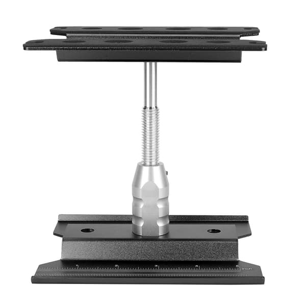 RC Modelbil 1/8 1/10 Rotationsreparationsstation Samleplatform Sort Arbejdsstand