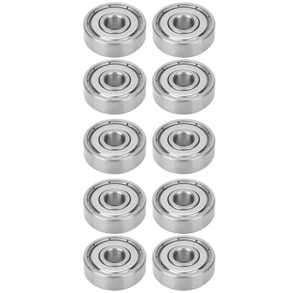 10 stk. S626Z 6x19x6MM Kuglelejer i rustfrit stål til rulleskøjtetilbehør