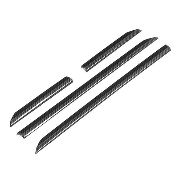 4 stk. sidefender trim karbonfiberstil passer til Land Rover Range Rover Velar 17-20