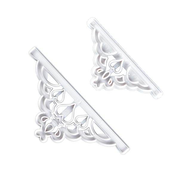 2-delt kroneformsett Prinsesse Tiara Kake Dekorering Form for DIY Bursdagsfest