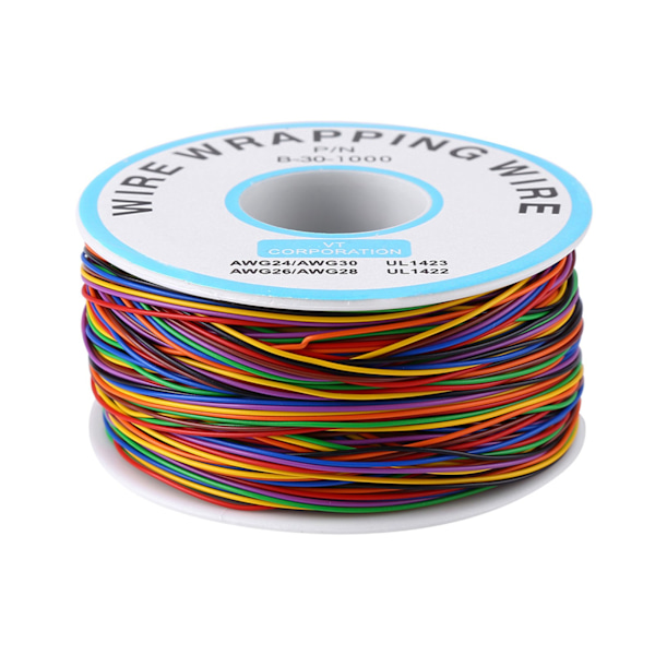 Fargerik 8-tråds isolasjonstestkabel