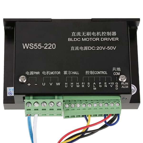 48V 500W CNC Børsteløs Spindel Motor Controller