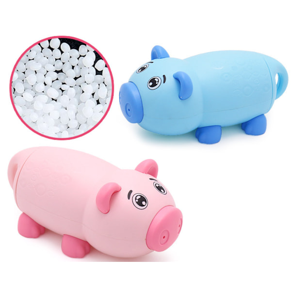 4kpl Piggy Shark pumppaava vesipyssy, lasten rantauima-allaslelut pumppaava vesipyssy