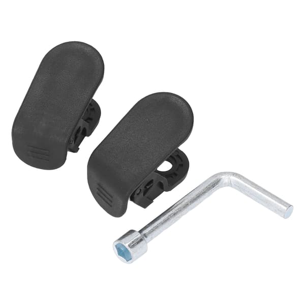 2ST Front Trunk Krog Holder Klemmer Sort med Skruetrækker Erstatning for Tesla Model 3 2016 2019