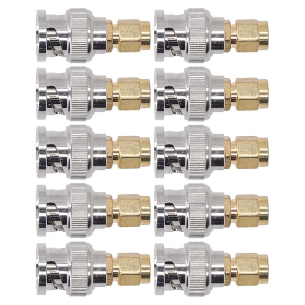 SMA Han til BNC Han Adapter - 10 Pak