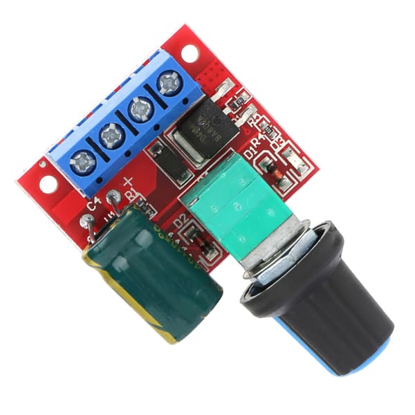5V til 28V 5A PWM DC Motor Hastighedsregulator Switch Spændingsregulator LED Lysdæmper
