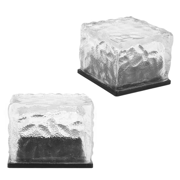 Vanntett Solar LED Landskapslys Hage Underjordisk Mursteinlampe
