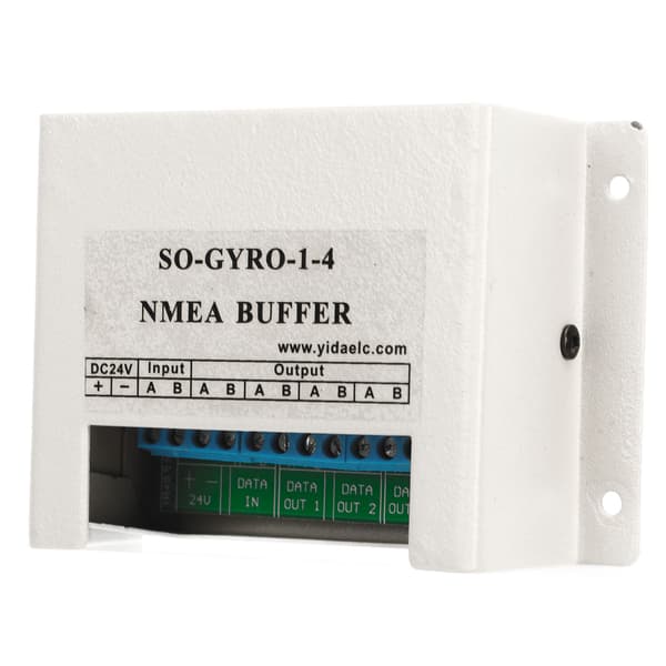 NMEA Buffer 1 ind 4 ud Marine Seriel Linjesplitter Isolerende Konverter Interface 24V Kredsløbssystem
