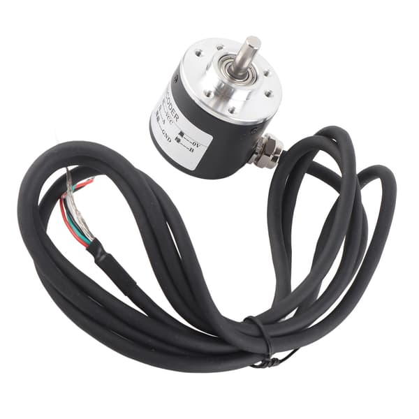 600P/R Magnetisk Inkrementel Roterende Encoder 5V til 24V AB 2 Fase 6mm Aksel