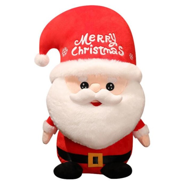 Juleplys legetøj (julemandsdukke 45cm)