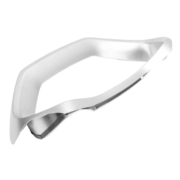 Instrumentpanelram Trim Dashboard Silveröverdrag Passar för Harrier Venza XU80 2020-2021