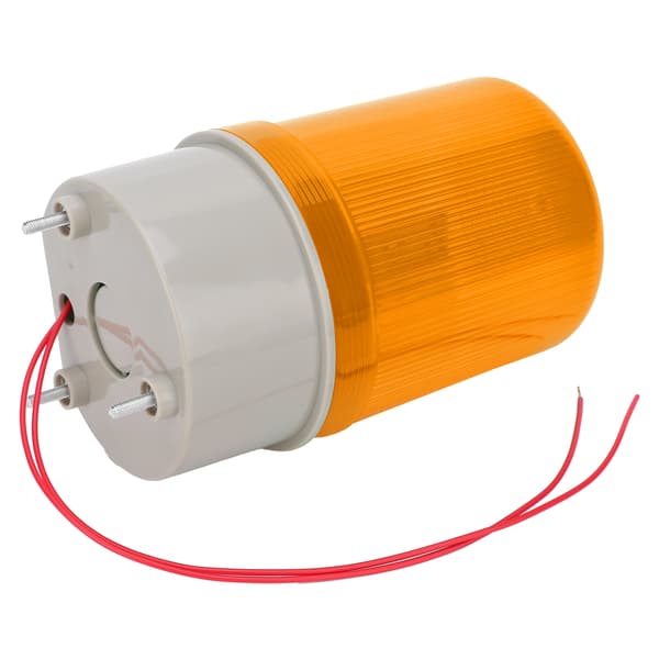 Gul LED Blinkende Nødlys 220VAC BEM 1101