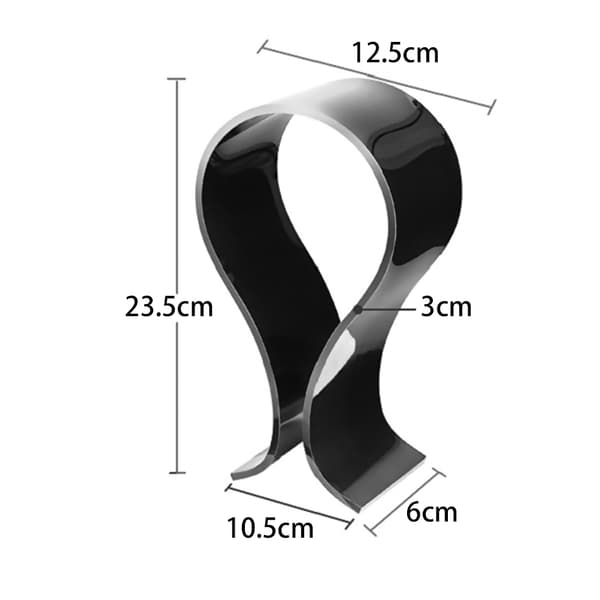 Akryl Gaming Headset Stand Hovedtelefonholder