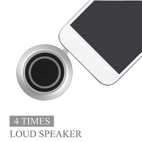 3W Mini Bærbar Højttaler Mobiltelefon Højttaler med 35 mm AUX Lydinterface til iPhone Tablet Computer