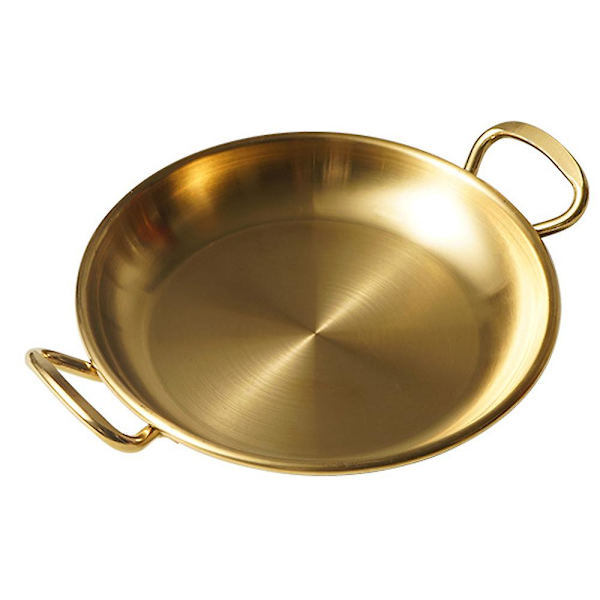Rustfrit stål Tyk Tør Pot Ramen Pot golden L