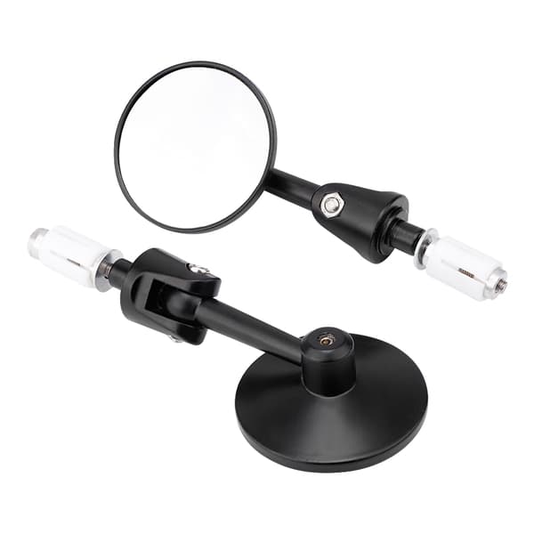 2 stk. Motorcykel Modificeret Foldbart Styr Spejl Reflekterende Sidespejle 22mm