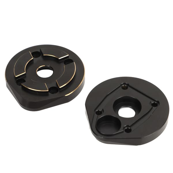 2. RC Bil Portal Deksel Plate Messing Front Bakside Gir Kopp Deksel for Axial Capra SCX10 III AR45P 1 10