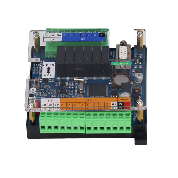 S7 200 CPU222XP Kompatibel Programmerbar Logisk Controller PLC 24VDC Kontroltilbehør