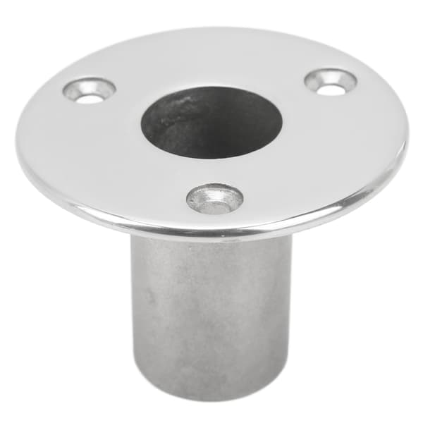25 mm 90 Graders 304 Rustfrit Stål Båd Rælingsrør Base Yacht Marine