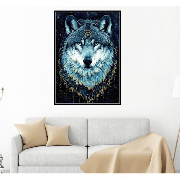 Eläinsusikuningas diamond painting (TT88-30*40CM)