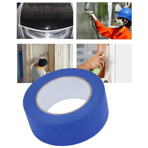 Blå Maskeringstape 45mm x 50m DIY Bilmaling Spraying Dekor 3D-skriver