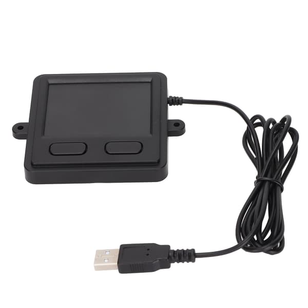 USB Kablet Kompakt Touchpad 2 Knapper Bærbar Praktisk for Laptop Stasjonær