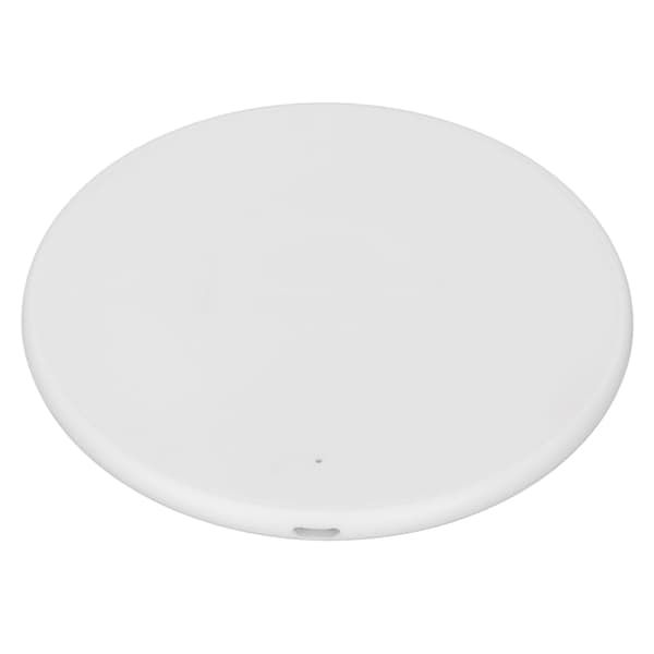Trådløs oplader Hurtig 5W Bærbar Kompakt Plastik 5V 2A Input 5V 1A Output Hvid Telefonoplader