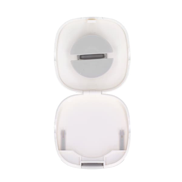 Multifunktionel Roterbar Datakabel Organizer med Telefonholder Hvid