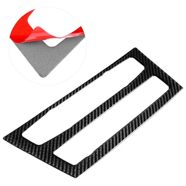 Kolfiber Dekorationsram för Luftkonditionering och CD-panel, Passar F25 X3 F26 X4