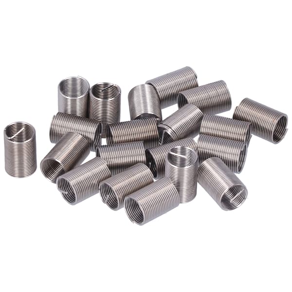 20-pack M12 x 1 Gängreparationsreduceringsmutter Spiralspoleförlängningsverktyg 2.5D
