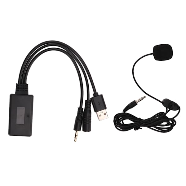 Bil Bluetooth Aux Kabel Mikrofon Handsfree Adapter Ersättning för Cooper Z4 E60 E63 E64 E66 E81 E90