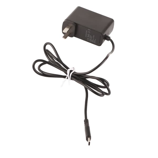 Switch AC-adapter 5V 2.4A Typ C Väggladdare för konsol 100-240V US-kontakt