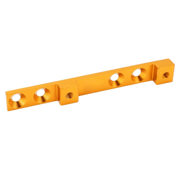 Fire Hull Sykkel Flaskeholder Justerbart Feste Gullfarget Ramme Regulator