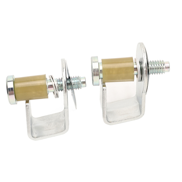 2 STK Dørslå Bolt Lås 38448 Metall Solid Konstruksjon Erstatning For Ford E‑100 E‑250 E‑350