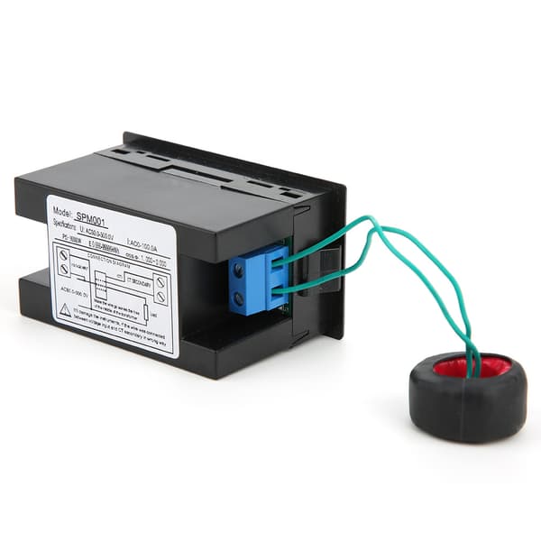 Digital AC-mätare LED-display Multifunktionell Voltmeter Ström Energimätare AC220V