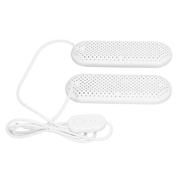 USB Skotørker for husholdningsbruk med luktfjerning og timer, hvit