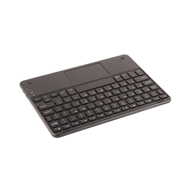 Bluetooth Trådlöst Tangentbord med Touchpad 78 Tangenter Ultratunt Stilla Tangentbord för Android för Windows för IOS