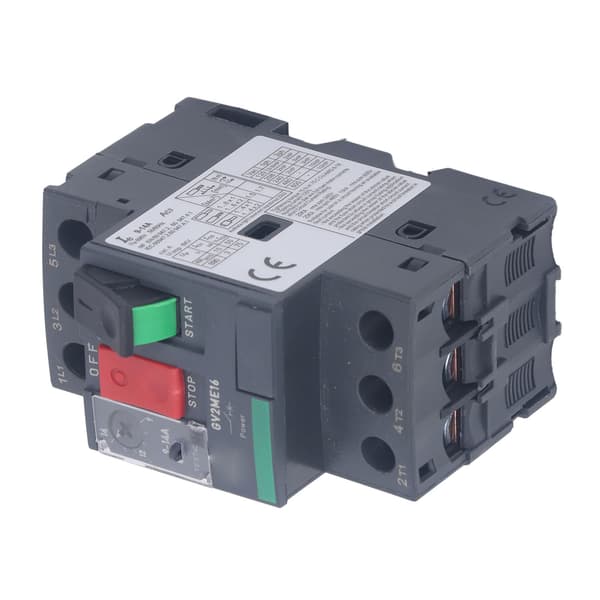 GV2 ME16 Termisk Magnetisk Motorafbryder Manuel Startknap 9-14A AC690V DIN-skinne Montering