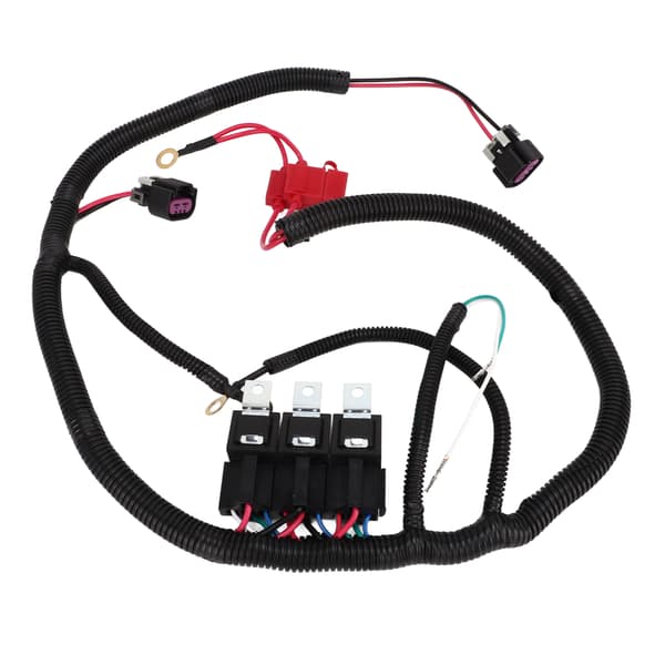 Dobbel elektrisk viftekontrollmodul ECU 7L5533A226T erstatning for Silverado Suburban Avalanche