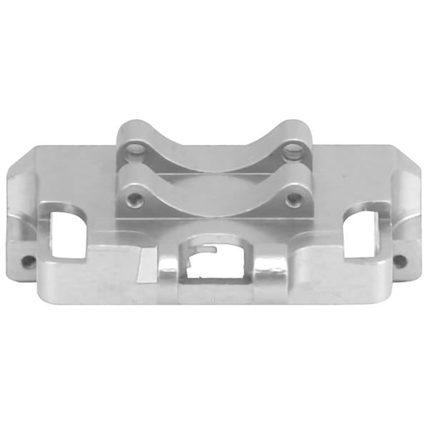 Aluminium Styrestøjsforbindelse Fast Servomontering til Axial SCX24 90081 1 24 RC Bil Sølv