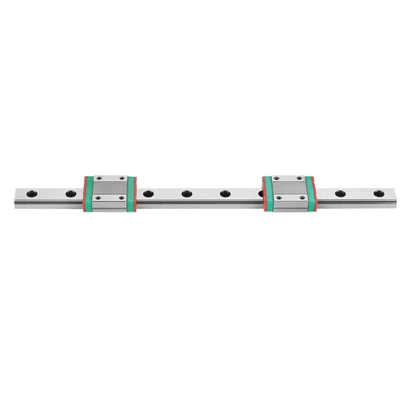 MGN12B 250mm Linjär Guide Skena 12mm Bredd Glidblock Set med 2