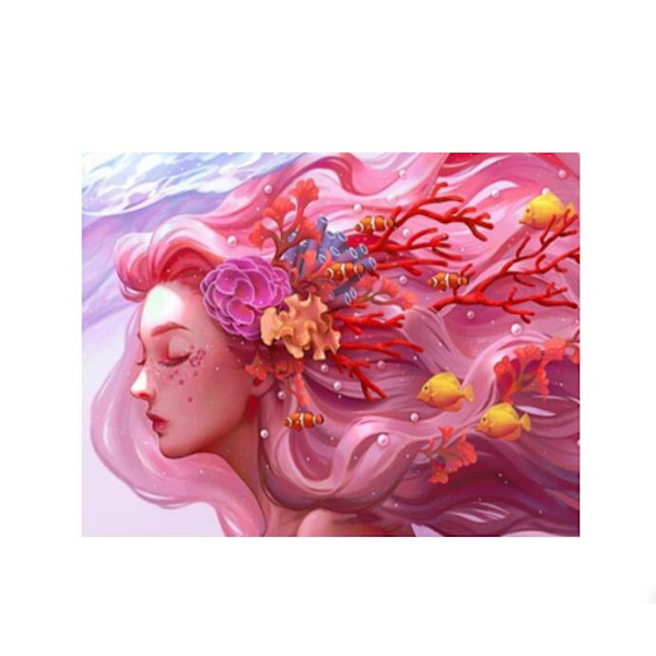 Luonnonjumalattaren diamond painting (50x40cm)