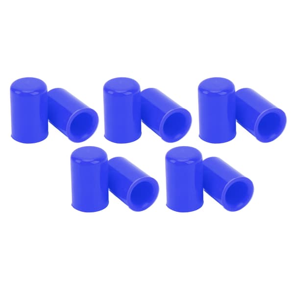 10 st silikonvakuumförseglingslock Universal 14 mm innerdiameter blå