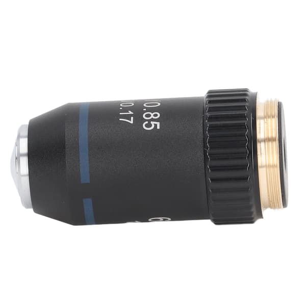 Akromatisk messing 60X mikroskoplins 20,2 mm til biologisk laboratorieinterface