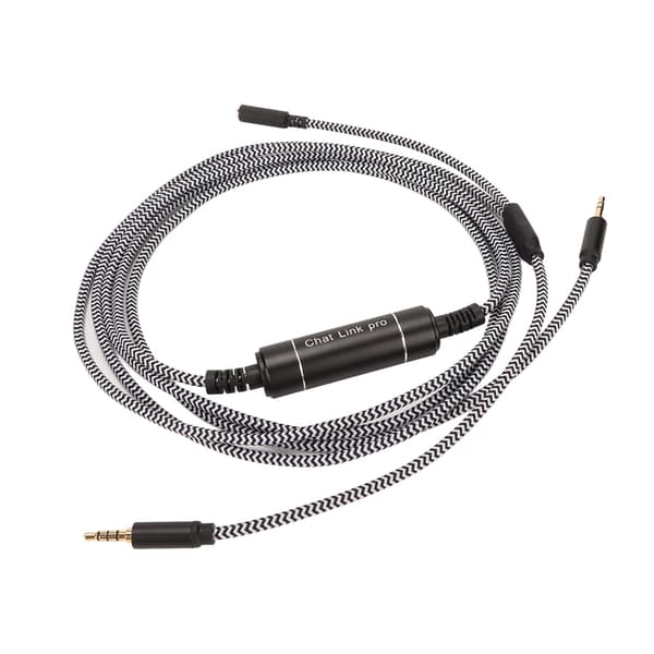 Erstatningskabel for Chat Link, støyreduksjon, lydkabel for Chat Link for HD60 X HD60PRO for Switch for PS4