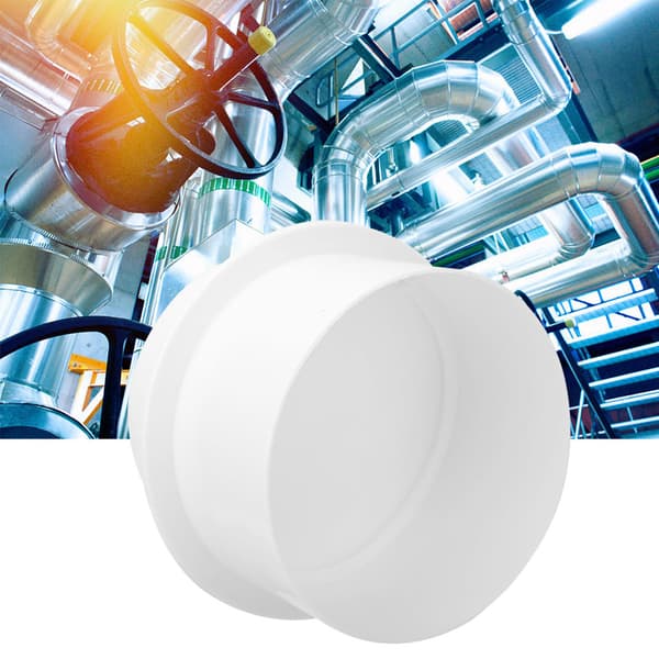 4 tommer ABS-plast kontraventil til udstødningsventilator ventilation