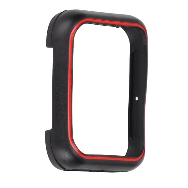 Blød TPU Beskyttelsesetui til OPPO 2 46mm Ur Holdbart Ur Cover Sort Rød
