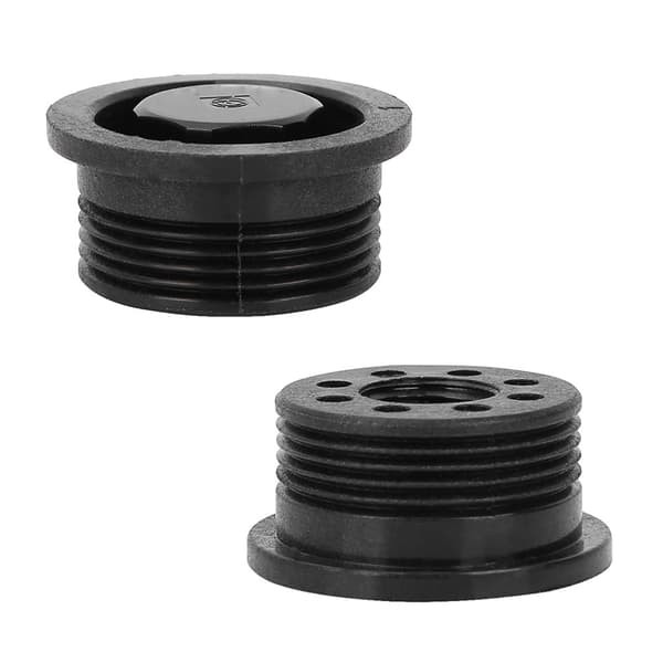 Svart Surfbräda Luftventil i Plast 3x1.5x2.5cm